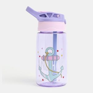 Blue Leakproof Water Bottle for School Kids 480ml BPA free